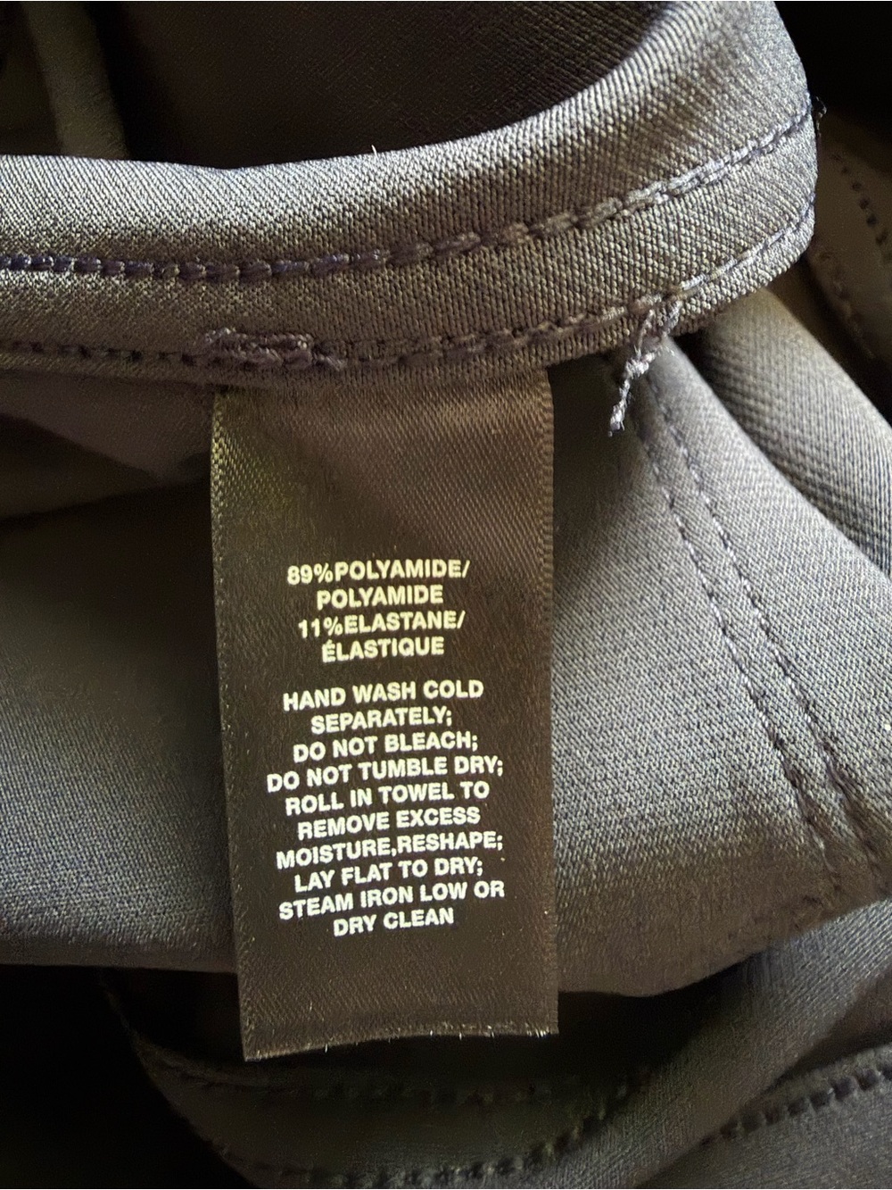 Lafayette 148 New York Mercer Slim Stretch Ankle Pants Ink (Navy) NWT Size 10 - Picture 13 of 13